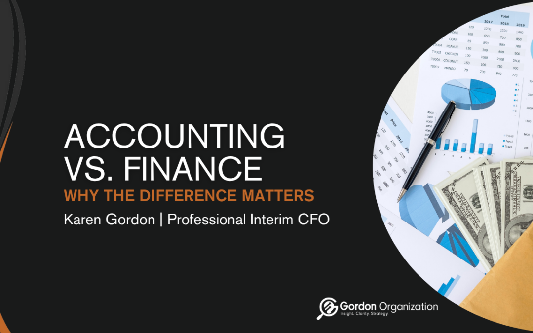 Accounting vs Finance