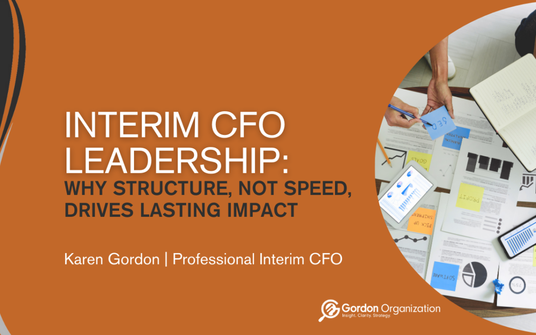 Interim Leadership (Part One)